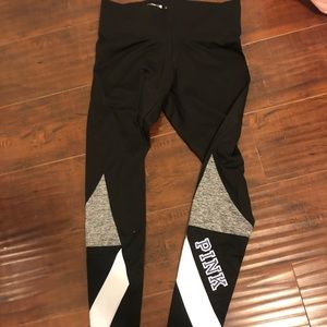 VS PINK COLOR BLOCK LEGGINGS
